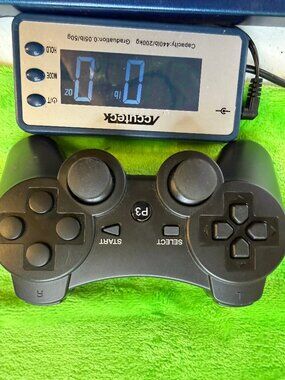 Sony PS3 DualShock 3 Wireless Controller Black CECHZC2U Tested Works